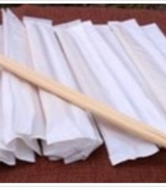 Model : BAM-CHO-21 | 21cm Paper Wrapped Bamboo Chopsticks 