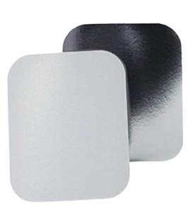 Model: AL-RC-LID-1.5LB | 1 1/2 LB OBLONG FOIL LAMINATED BOARD LID (350 GRAMS)