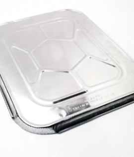 Model: AL-HS-LID | Aluminum Half  Size Lid