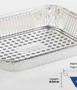 Model: AL-HS-DE | Aluminum Half Size Deep