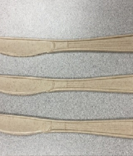 Model : PLS-BIO-KN-05 | 5” Eco Friendly Compostable Bio Knife