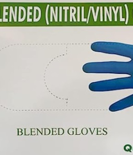 Model : NITR-BLU-LG | Nitrile Gloves Blue 4GR Large