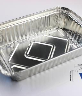 Model: AL-RC-1.5LB | RECTANGULAR CONTAINER-1 1/2 LB OBLONG