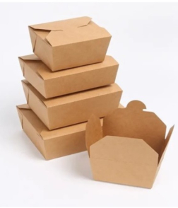 Model : KR-ToGo-#1 | #1  Kraft Togo Food Box