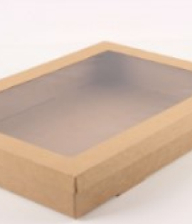 Model : KR-CB-WIN-#5 | #5 Kraft Catering Window Box